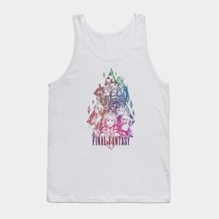 Hail Final Fantasy with logo Tank Top